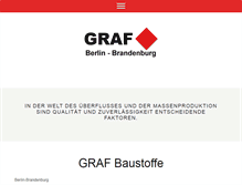 Tablet Screenshot of grafbaustoffe.de